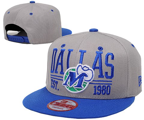 Dallas Mavericks NBA Snapback Hat SD